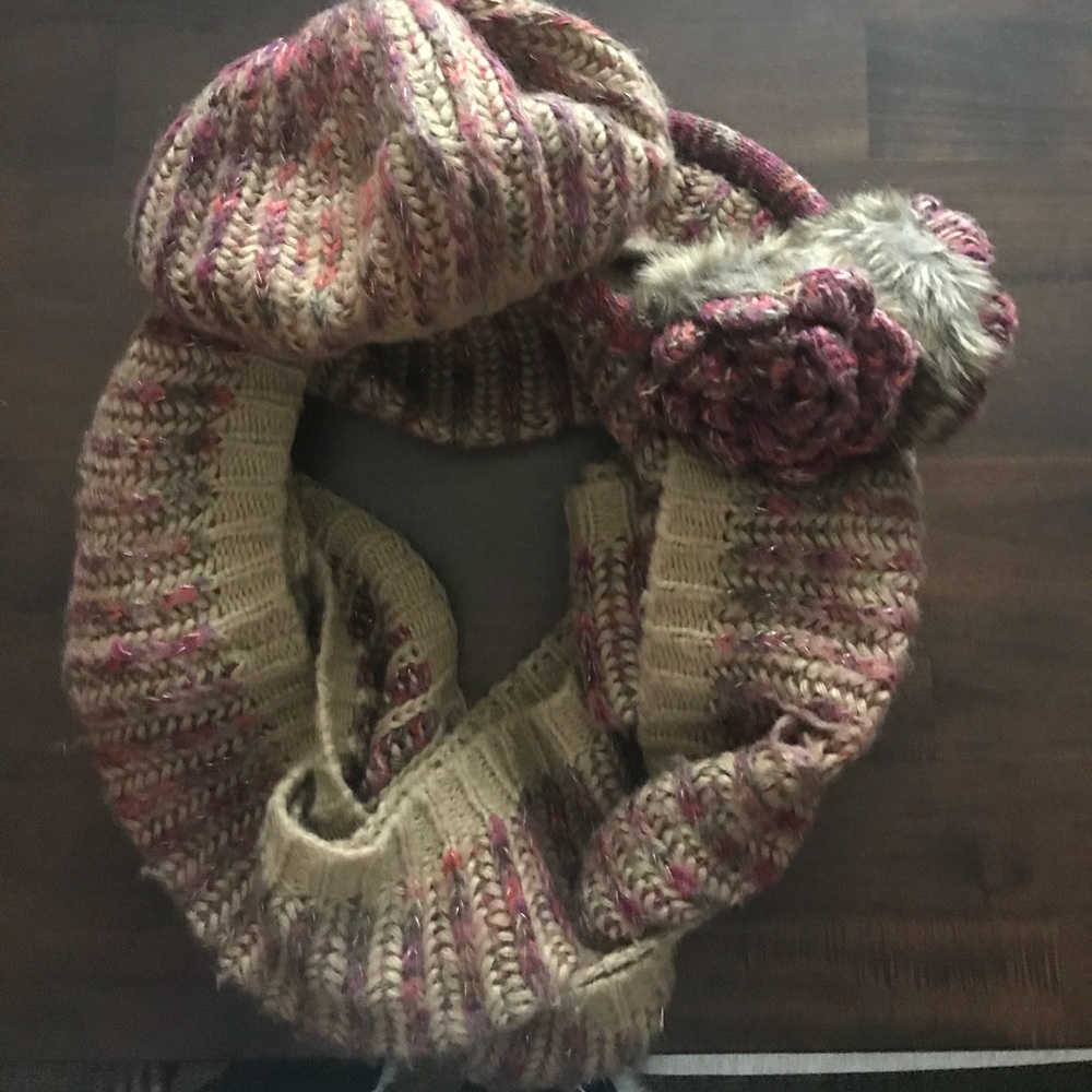 Hat Scarf Earmuff Set
